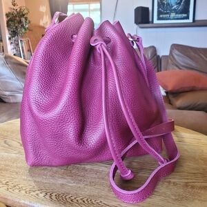 Portland Leather Large Cosmo Bucket Bag